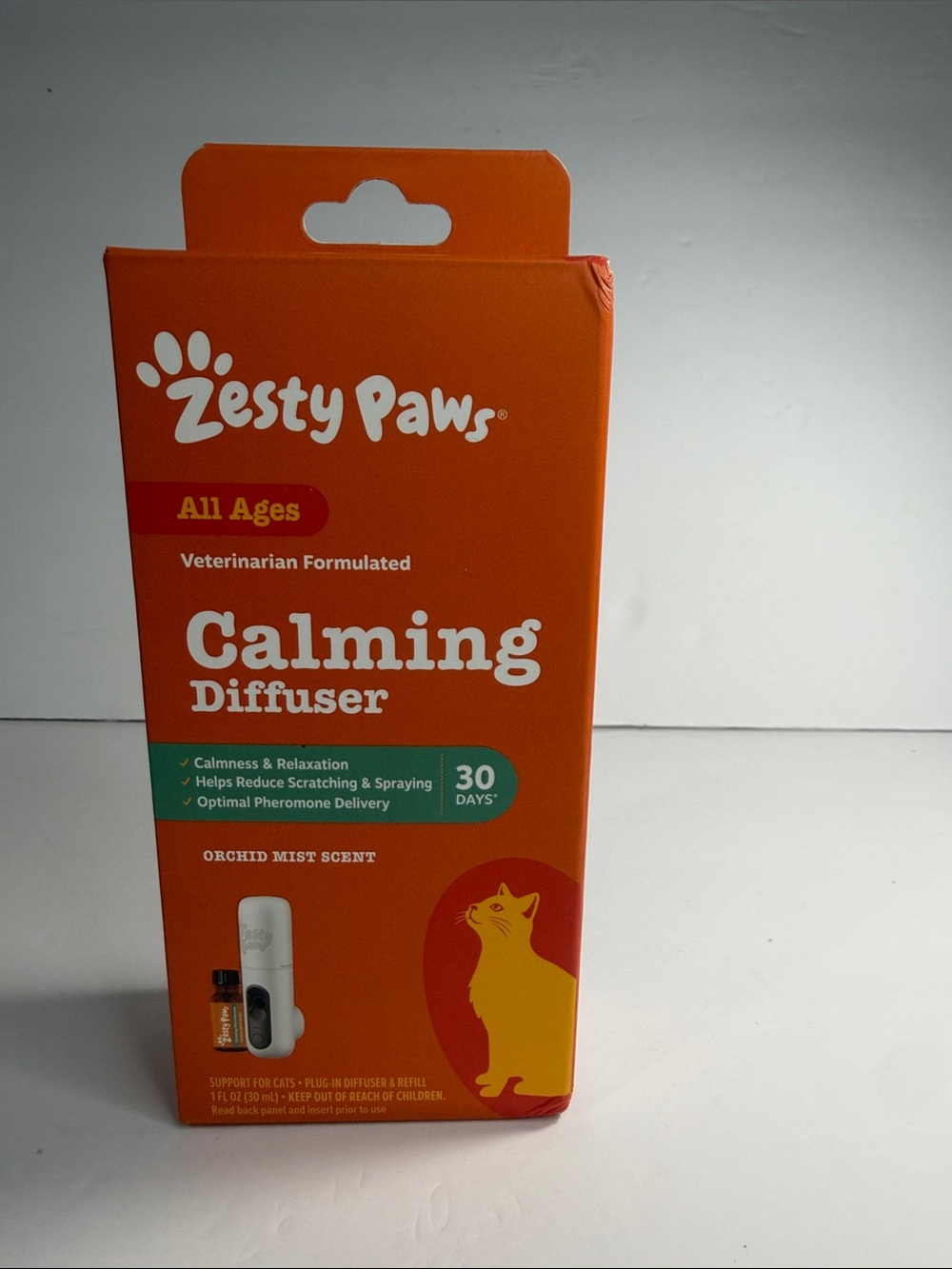 Calming Diffuser for Cats - Orange